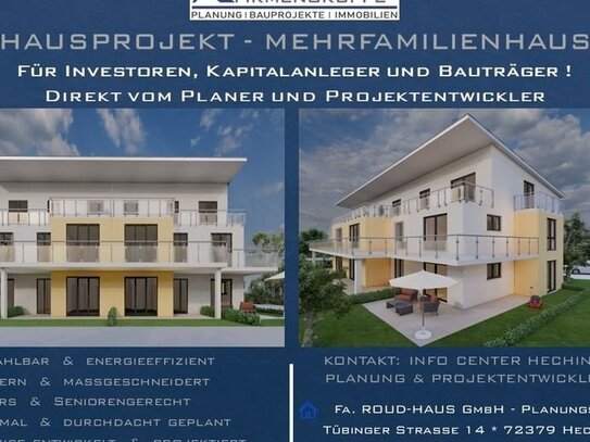 + EXKLUSIVES MEHRFAMILIENHAUS-PROJEKT! +