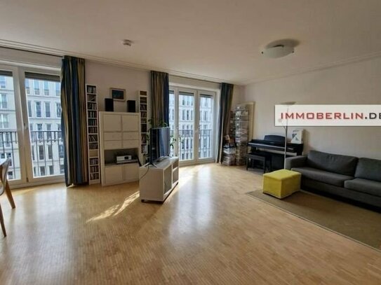 IMMOBERLIN.DE - Komfortable Wohnung mit exquisitem Ambiente + Tiefgaragenplatz beim Kurfürstendamm