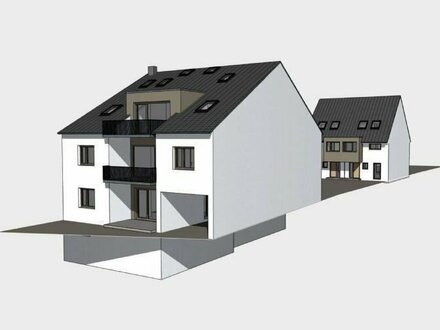 RESERVIERT !! Projektierter Neubau - Moderene OG-Wohnung (WE4) / Wiesental