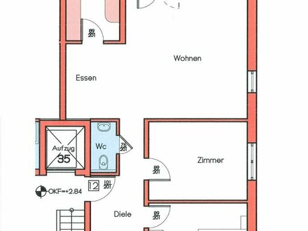 Neubau/Erstbezug! 3-Zi.-Wohnung mit Aufzug in bester Lage von Jügesheim