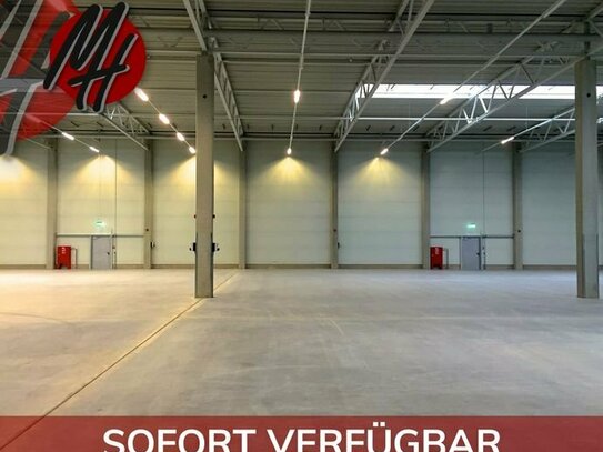 SCHNELL VERFÜGBAR - 24/7-NUTZUNG - Lager-/Logistikflächen (1.700 m²) mit optional Büro