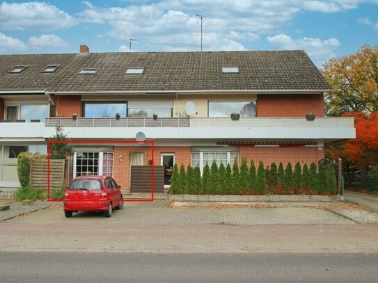 Erdgeschosswohnung mit Terrasse und Garage in Itterbeck