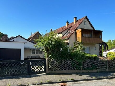 Doppelhaushälfte in Lauffen seither als 2-Fam.-Haus genutzt