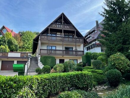 Exponiertes Einfamilienwohnhaus mit Einliegerwohnung in Sasbachwalden