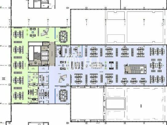 *JLL* - Repräsentative Büroflächen im Hillsite