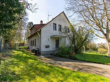 Zweifamilienhaus mit zwei Baugrundstücken am Deutschherrenberg