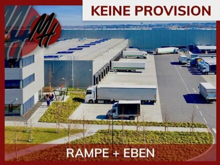 KEINE PROVISION - SCHNELL VERFÜGBAR - Rampe + eben - Lager-/Logistik (23.000 m²) & Büro (1.000 m²)