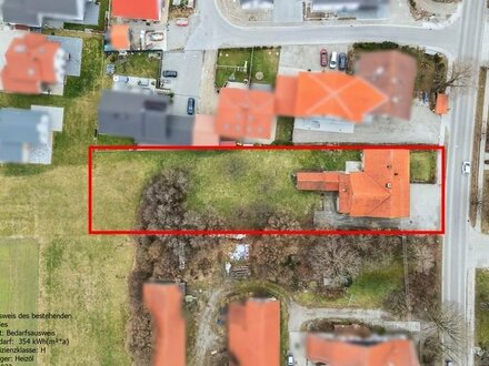 Großes Grundstück ca. 2.356 m² mit Altbestand in Rott, Ldkr. Landsberg a. Lech