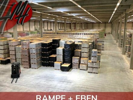 RAMPE + EBEN - 24/7-Nutzung - Lager-/Logistik (13.000 m²) & Büro (6.000 m²) zu vermieten