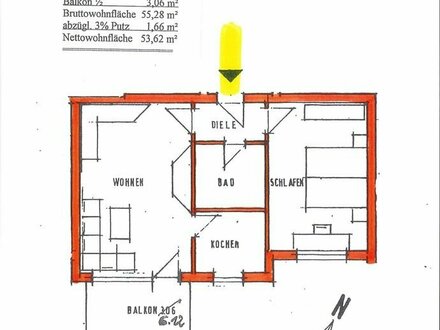 2-Zimmer-ETW in Singen-Nord -VERKAUFT