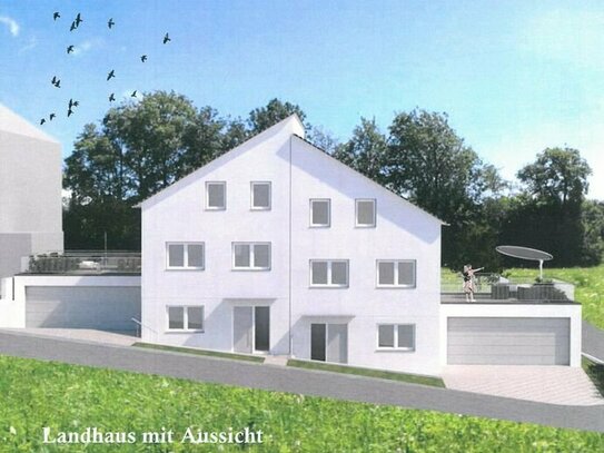 Neubau DHH mit 5-Zimmer mit Dachterrasse und Gartenanteil