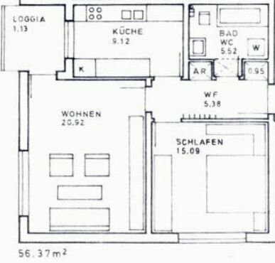 Attraktive Kapitalanlage - Vermietete 2-Zimmer-Wohnung in Altdorf mit Kellerabteil und Stellplatz zum Verkauf