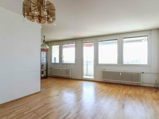 Platz für die Familie - 4,5-Zimmer-Wohnung mit 2 Balkonen und viel Gestaltungspotential