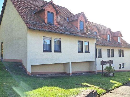 Gästehaus mit Kegelbahn und separater großer Parkplatz in Söhrewald