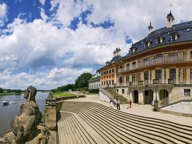 2-Raum-Wohnung, gegenüber Schloss Pillnitz