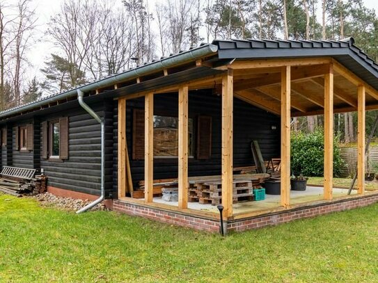 Haus am Tankumsee kaufen. Ihr Holzhaus am Tankumsee. Wohnen am Tankumsee. Ihre Tankumsee Blockhütte.