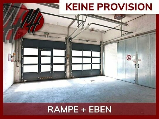 KEINE PROVISION - SOFORT VERFÜGBAR - Lager-/Service (470 m²) & optional Büro (400 m²) zu vermieten