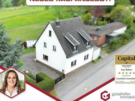 Gemütliches Einfamilienhaus mit überdachter Terrasse und Garage in beliebter Lage von Irlenbusch