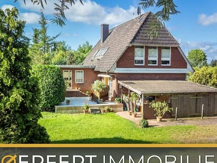 Hamburg - Moorwerder | Gepflegtes Ein- / Zweifamilienhaus mit Garten, Terrasse und Balkon in Elbnähe