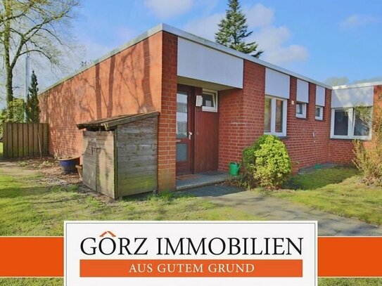 Großzügiger Atrium-Bungalow mit ca. 196 m² Wohn/Nutzfl. großem Grundstück und TG in Toplage!