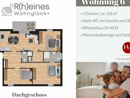 R(h)eines Wohnglück+ umweltfreundlich wohnen im Effizienzhaus 40 EE