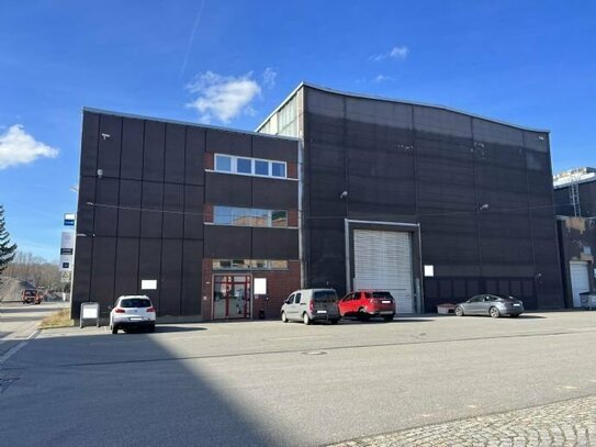 Logistikhalle / Industriehalle mit Bürotrakt in Gewerbegebiet in Chemnitz/Süd