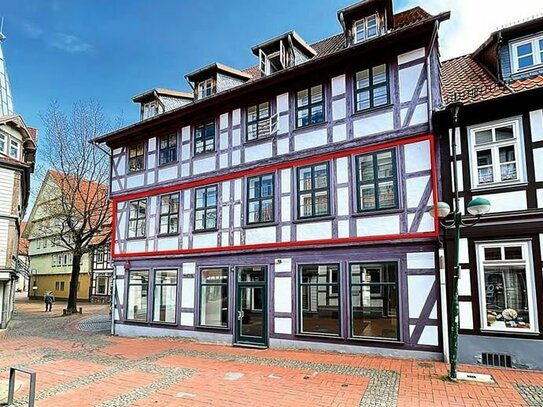 MIETKAUF MÖGLICH! Etage von 146 m², teilbar auf 2 Einheiten, Osterode Zentrum