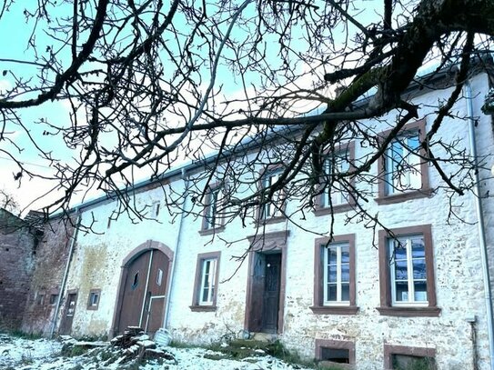 Sanierungsobjekt *** bei Losheim am See *** Bauernhaus mit Charme *** Rendite/Kapitalanlage *** Ferienhaus *** Vermietu…