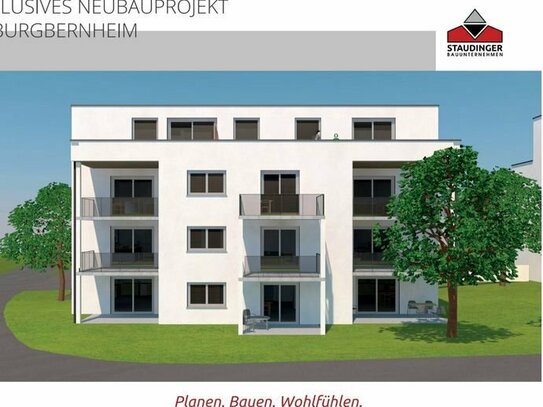 Exklusiver Neubau! Eigentumswohnungen in Burgbernheim - Degressive AfA für neue Wohngebäude: 5 Prozent, 6 Jahre!