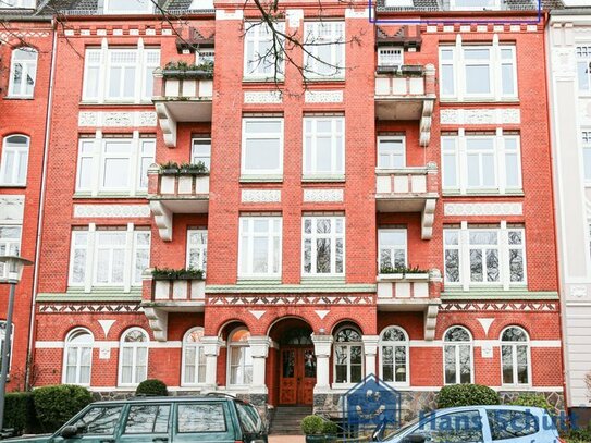 Kiel am Schrevenpark - vermietete 4 Zimmer Eigentumswohnung im Dachgeschoss