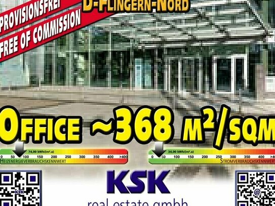 Moderne moderne Bürofläche ~368 m²/sqm Modern office space