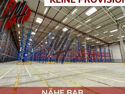 KEINE PROVISION - SCHNELL VERFÜGBAR - Lager-/Logistik (3.500 m²) & Büro (500 m²) zu vermieten