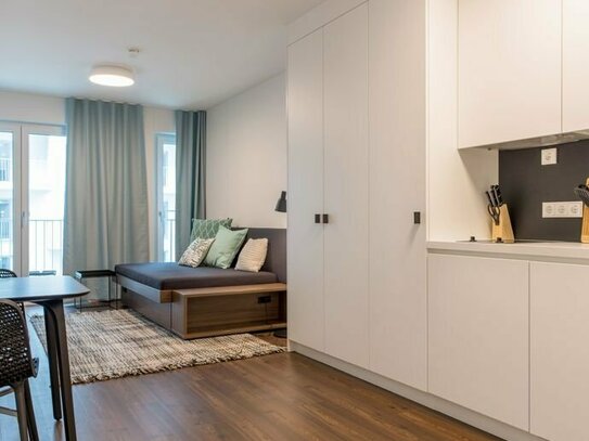 Möbliertes 1-Zimmer-Apartment in Schwabing!