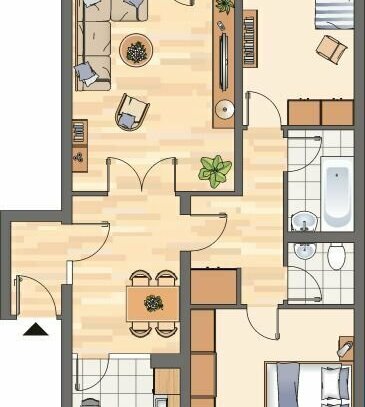 3-Zimmer-Wohnung in Unna Königsborn