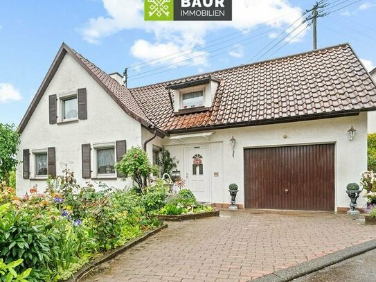 360° I Gemütliches Familiendomizil mit Garten und Garage: Wohnen im Herzen von Bierstetten!