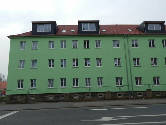 Schöner Blick auf Freiberg, attraktive Dachgeschoßwohnung mit Balkon Chemnitzer Straße