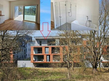 Neue Penthousewohnung mit ca. 60 m² Sonnenterrasse und 2 TG-Stellplätzen in top Lage von Gießen