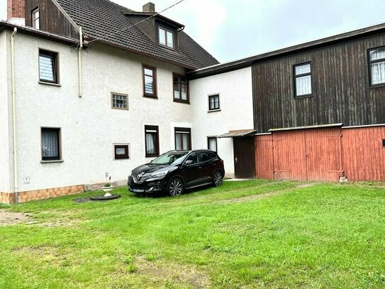 Mehrgenerationshaus mit 3 Wohnungen, großem Garten, Scheune, Garage - geeignet für eigenen Anbau von Gemüse, Tierhaltun…