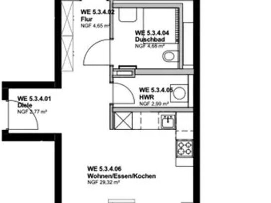 Wohnung mit Balkon zum Einziehen und Wohlfühlen!