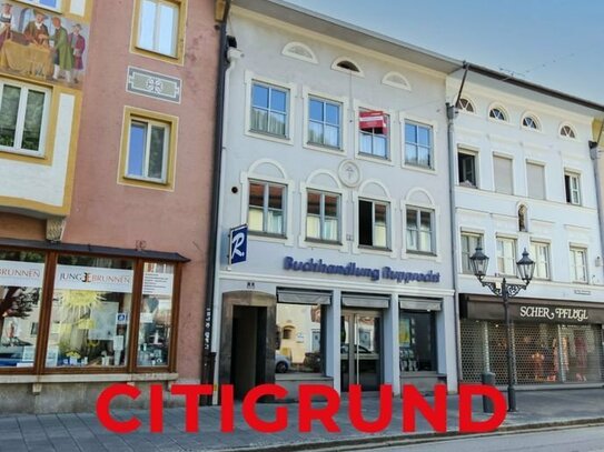 Wolfratshausen/Wohnen im Herzen der Stadt - Große 6-Zimmer-Wohnung mit Balkon zur Neugestaltung