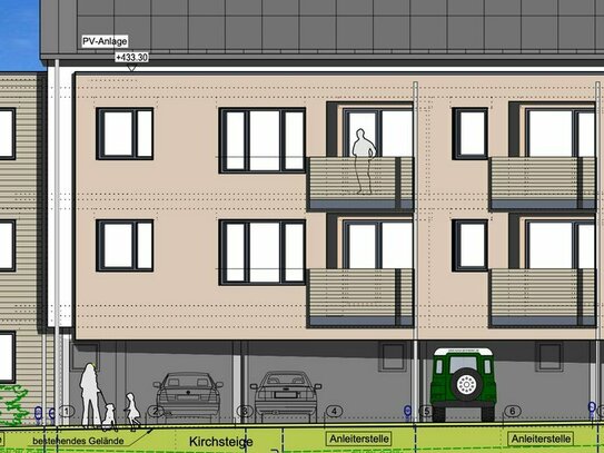 Bis zu 7% Abschreibung - Oberschosswohnung - Neubauprojekt - 9 Familienhaus - Kressbronn