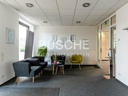 Rheine || 638 m² Bürofläche mit zwei Atriumhöfen || zwei beheizte Hallen auf 505 m²