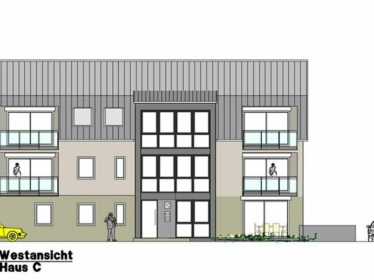 NEUBAUPROJEKT IN NW-Mußbach: Gartenwohnung 2 ZKB mit 2 Terrassen und Freifläche ca. 14 m²