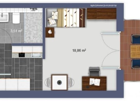 Ihr gasunabhängiges Apartement im Zentrum Aachens