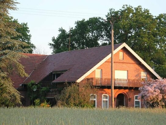 Solider Resthof mit Stallung und angrenzender Weide, Garage und Scheune in ländlicher Lage