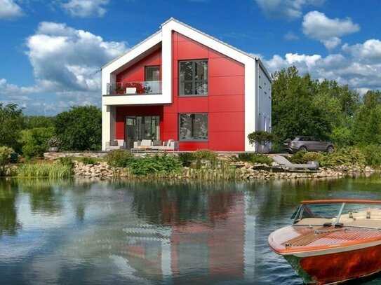 Ein­fa­mi­li­en­haus mit modernem De­si­gnan­spruch in Aurau