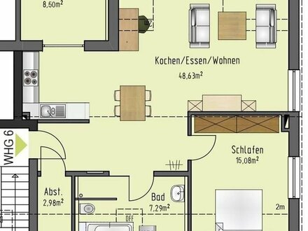 Dachgeschoss-Charme: 2 Zimmer mit Balkon und reichlich Tageslicht!