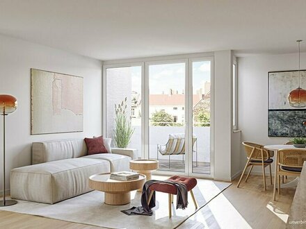 Barrierefreie ca 60 m² Wohnung mit Balkon und Abstellraum