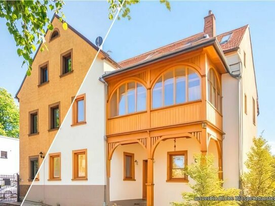 Gestalten Sie neu und nach Ihren Ideen: Sanierungsbedürftiges Innenstadthaus in Limbach-Oberfrohna!