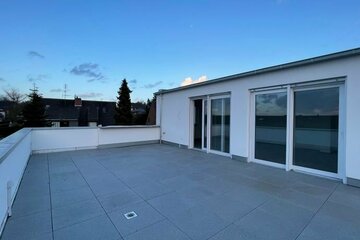 Barrierearme 2-Zi-Penthouse-Wohnung mit großer Dachterrasse WE 15